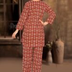 HYBEC Women's Rustic Charm Cotton Co-Ord Set